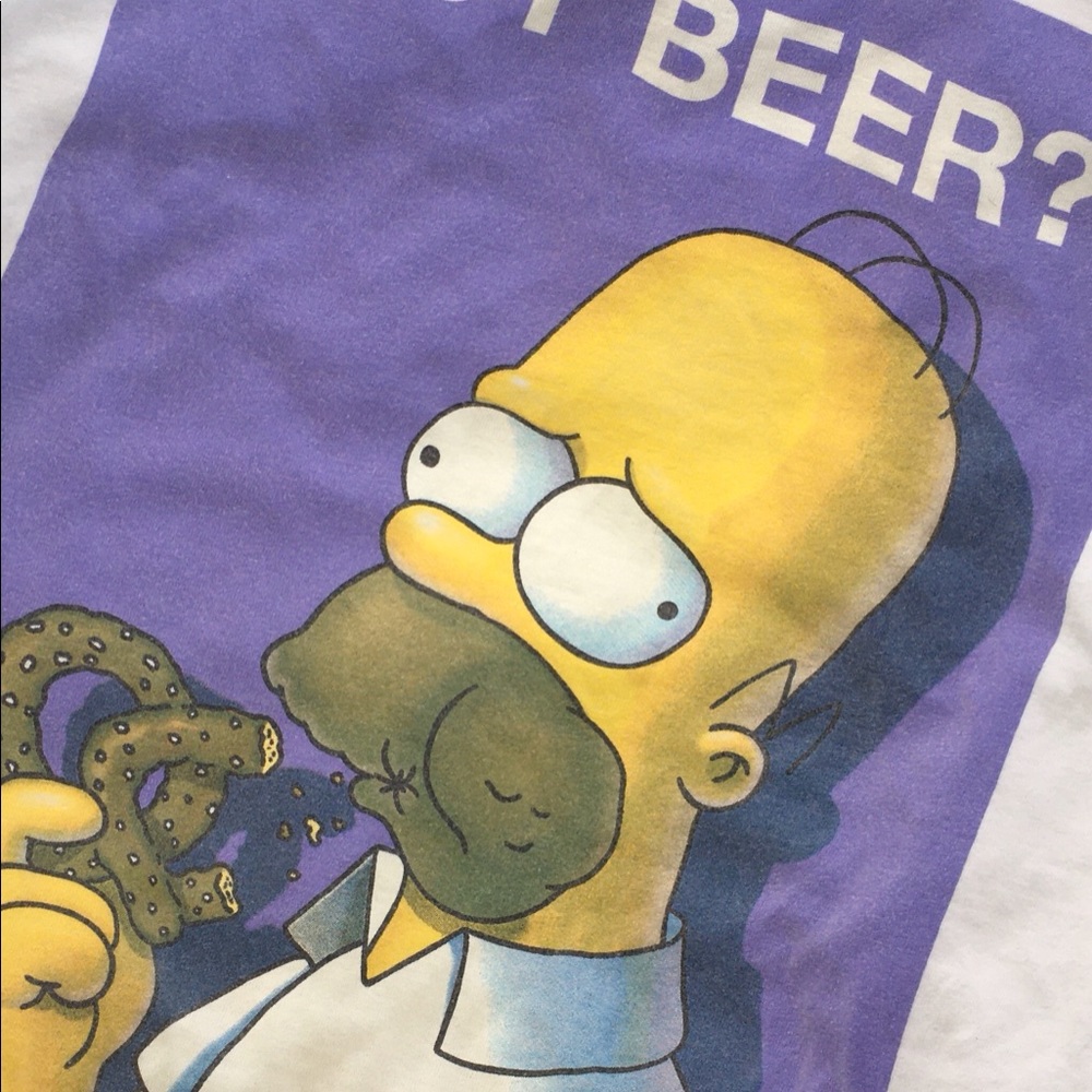 Vintage Homer Simpson StanleyDesantis Tshirt Sz XL